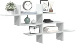 Bútor-market Fehér forgácslap fali polc 124, 5 x 18 x 60, 5 cm