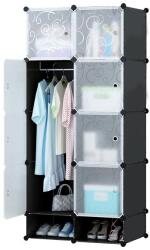 Timeless Tools Műanyag Elemes Szekrény - Fekete - fizz