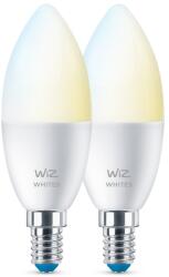 Philips Led Gyertya Izzó 4.9W 470Lm 2700-6500K E14 - Hideg/Meleg Fehér, 2 db