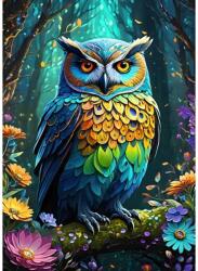 Alipson Puzzle 50140 - Blue Owl - 500 db-os puzzle (50140)