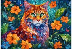 Alipson Puzzle 50160 - Cat Mosaic - 1000 db-os puzzle (50160)