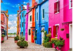 Alipson Puzzle 50225 - Burano's Colourful Alleyway - 500 db-os puzzle (50225)