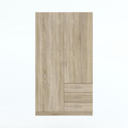 Sonoma Riava 2D3S Gardróbszekrény - Sonoma Oak