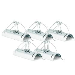 Pest-Stop Метален тунелен капан за къртици и сляпо куче - Комплект 5 броя (3025-5-10)