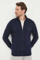 Tommy Hilfiger kardigán kasmír keverékből sötétkék - sötétkék M