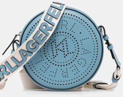 Karl Lagerfeld bőr táska - türkiz Univerzális méret