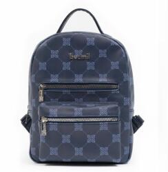 budmil sötétkék / kék mintás kicsi műbőr hátizsák 10170073/s1