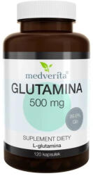 Medverita Glutamina (L-glutamina FCC) 500 mg - 120 capsule