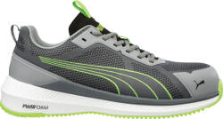 PUMA Slide Grey/Green S1PS ESD FO HRO SR munkavédelmi cipő (PUM-645010-40)