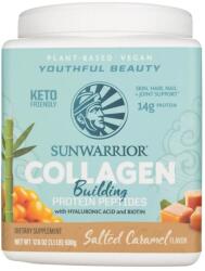 Sunwarrior Peptide proteice pentru formarea colagenului, Caramel sărat SUA - 500 g