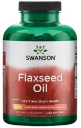 Swanson Ulei de semințe de in 1000 mg - 200 capsule