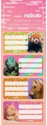 Nebulo Füzetcímke 12db-os, Cukiállatok, vegyes minták, 25 ív/csomag, Nebulo (FC-LÁ-12) - cartridge