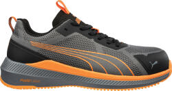 PUMA Slide Grey/Orange S1PS ESD FO HRO SR munkavédelmi cipő (PUM-645000-40)