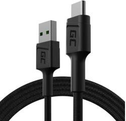 Green Cell Green Cell GC PowerStream PowerStream USB-A - USB-C 120cm QC 3.0 Cablu de date și încărcare QC 3.0