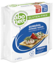 Abonett Zrt. Abonett extrudált kenyér 100g Quinoá-gluténmentes