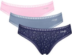 Sloggi Chiloți dama SLOGGI GO CRUSH MINI 3PACK V002 - MULTIPLE COLOURS 4: XS (10219682_V004 XS)