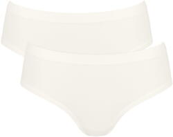 Sloggi Chiloți dama SLOGGI GO SENSE HIPSTER 2PACK 00GZ - SILK WHITE: XL (10224857_00GZ XL)