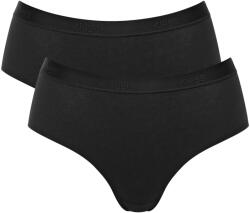 Sloggi Chiloți dama SLOGGI GO CASUAL MIDI 2P BLACK: XL (10217824_0004 XL)