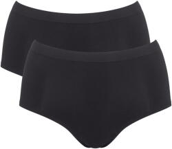 Sloggi Chiloți dama SLOGGI GO SENSE HIGHWAIST 2PACK 0004 - BLACK: XXL (10224852_0004 XXL)