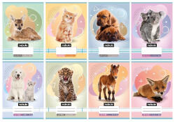 Nebulo Füzet vonalas Nebulo A/5 32 lapos 16-32 2. osztályos Állatok