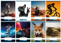 Nebulo Füzet vonalas Nebulo A/5 32 lapos 12-32 3. osztályos Vagány minták