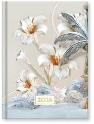 Vectraline Határidőnapló VECTRALINE Spirit Sp-01 B/6 napi fehér lapos 2026 - fotoland