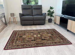 Hilal Classic Klasszikus Szőnyeg 1862 Red (Bordó) 160x220cm