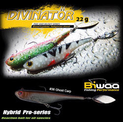  BIWAA DIVINATOR JUNIOR 14cm 22gr 36 Ghost Carp