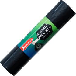 Okerman Saci menajeri Okerman Classic 240 litri, 10 bucati, rezistenti, culoare neagra