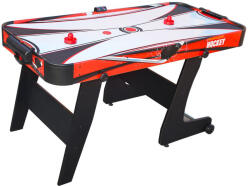 EULand Léghoki, Tájfun asztal, piros, felállítható, 5'-ös méret