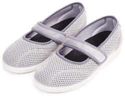 Vlnka Balerini anatómiai confortabili de damă Velcro - gri mărimi încălțăminte adulți 36 (15-000368-36-20)