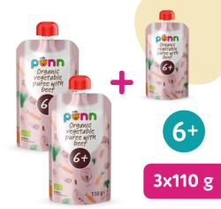 Salvest Põnn 2+1 INGYEN: SALVEST Põnn BIO Marhahús zöldségpürével (110 g)