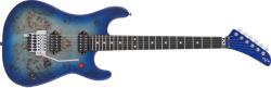 EVH 5150 Series Deluxe Poplar Burl Aqua Burst - jumbomusic