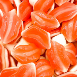 Ravazzi Fehér-piros ajkak Gumicukor 100g