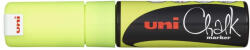 uni Krétamarker folyékony 8mm, Uni-Posca PWE-8K fluor sárga (2UPWE8KFLS) - officefirst