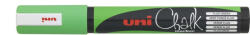 uni Krétamarker folyékony 1, 8-2, 5mm, Uni-Posca PWE-5M fluor zöld (2UPWE5MFLZ) - officefirst