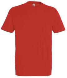 SOL'S Férfi IMPERIAL környakas rövid ujjú pamut póló, SOL'S SO11500, Hibiscus-XL (so11500hib-xl)
