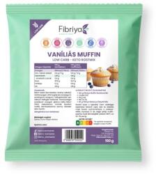 Fibriya Vaníliás muffin - low carb keto rostmix 150g
