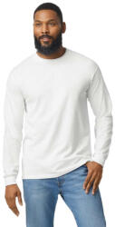 Gildan Klasszikus szabású hosszú ujjú póló, Gildan GI5400, White-L (gi5400wh-l)