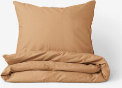 Goldea lenjerie de pat din 100% bumbac - maro de toamnă 150 x 200 și 50 x 60 cm Lenjerie de pat