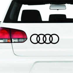 matrica. shop Szimpla Audi embléma matrica