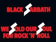 Warner Bros. Records 2LP Black Sabbath: We Sold Our Soul For Rock 'N' Roll CLR