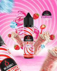 Bombo Bar Juice Strawberry Milkshake 12ml/60ml Flavorshot