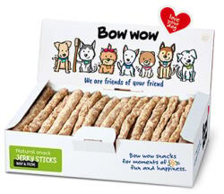 Bow Wow Recompense pentru caini natural sticks cu burta de vita, 50buc box - vetpet-shop