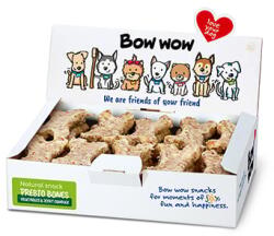 Bow Wow Recompense pentru caini, os natural cu legume, condroitina si glucozamina, 30buc box - vetpet-shop