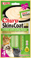 Inaba Foods Churu SkinCoat Recompensa cu Pui si Scoici - vetpet-shop