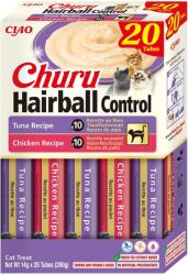 Inaba Foods Churu Cat Varieties Hairball Recompense Cremoase cu Pui si Ton 20 Buc - vetpet-shop