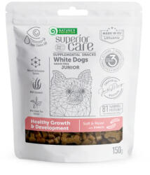 Nature's Protection Superior Care Nature s Protection Gustari Pentru Sustinerea Cresterii si Dezvoltarii Sanatoase cu Insecte pentru Junior Blana Alba 150 g
