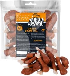 Pet's Dessert Pet s Desert Dog Chicken Dumsticks 500g LSC-32