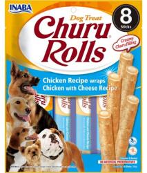 Inaba Foods Churu Rolls Recompense pentru caini cu Pui si Branza - vetpet-shop